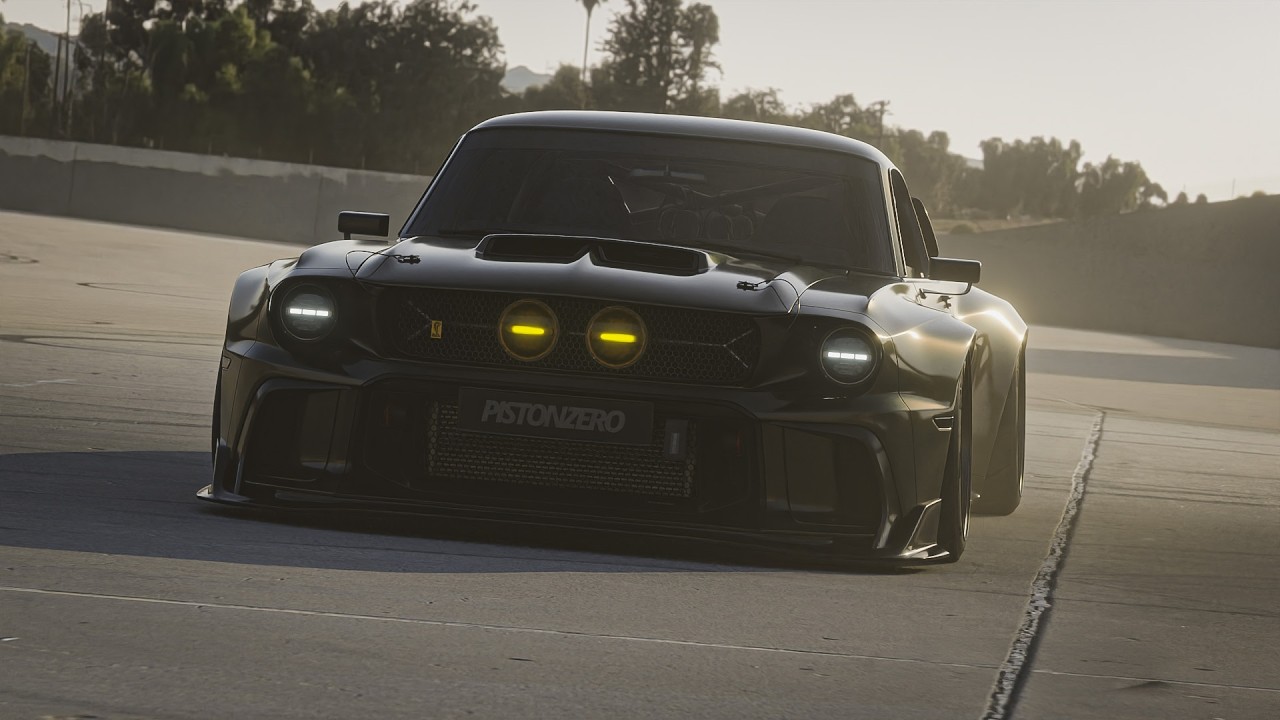 Pistonzero's 1967 Ford Mustang GT500 Widebody / Blender CGI Render