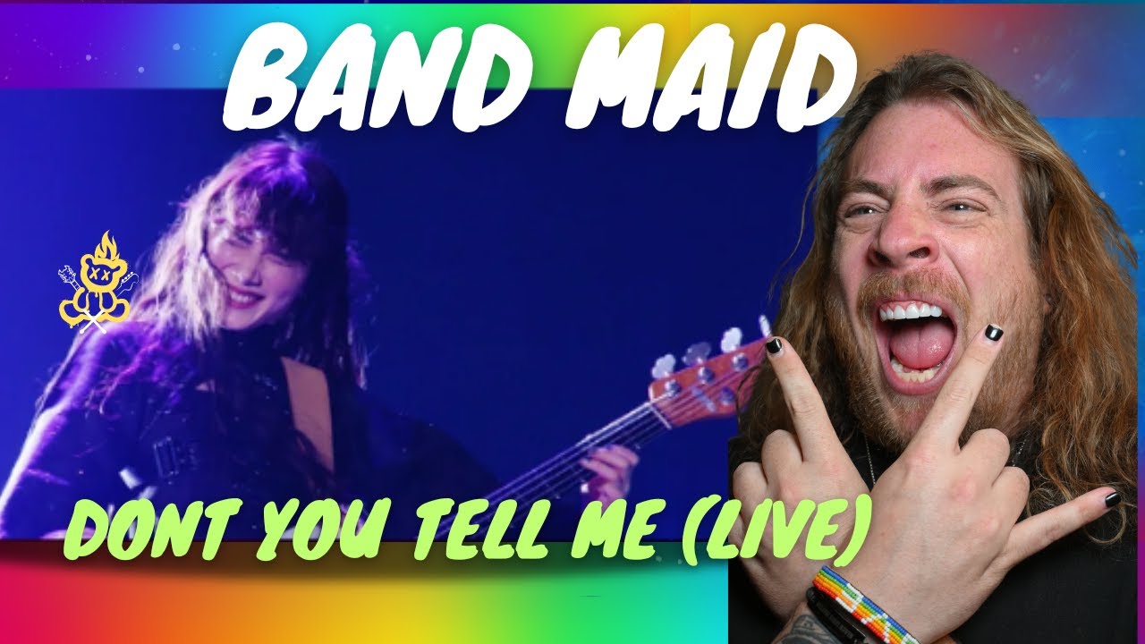 DEFINITELY MY NEW FAVORITE! | Don't' You Tell Me (Live) Reaction | @BANDMAID