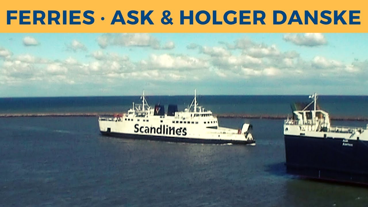 Classic Ferry Video 2005 - ASK & HOLGER DANSKE in Puttgarden (Scandlines)