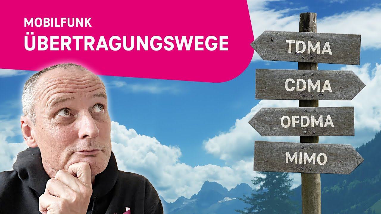 Telekom erklärt Mobilfunk: Übertragungswege