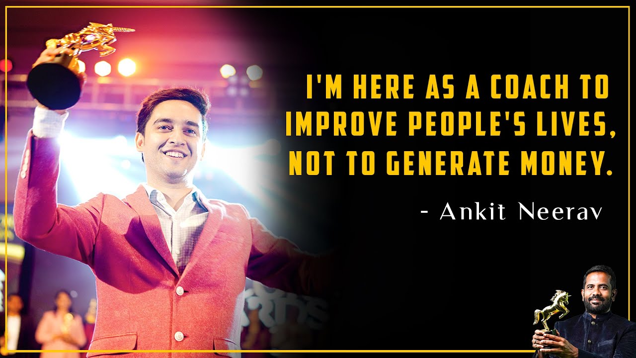 Celebrating Ankit Neerav  on receiving the Unicorn Award | Binge Marketing Summit 