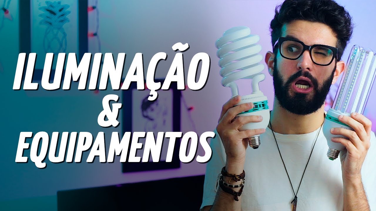 Como eu faço a ILUMINAÇÃO dos vídeos o YouTube (e quais equipamentos eu uso)