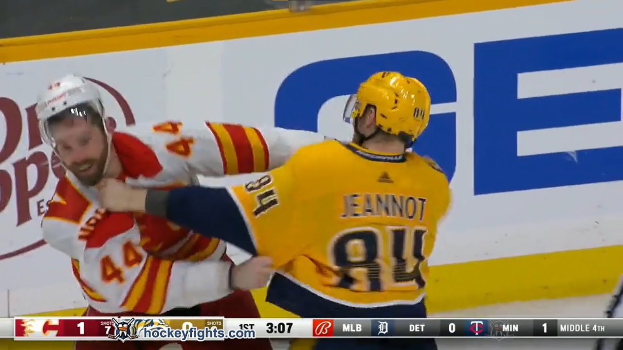 Erik Gudbranson vs Tanner Jeannot Apr 26, 2022