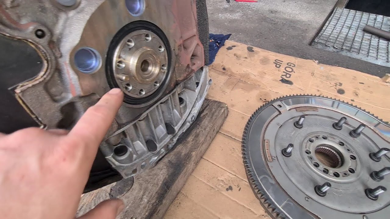 Wymiana uszczelniacza wału Ford Mondeo MK5 TDCI