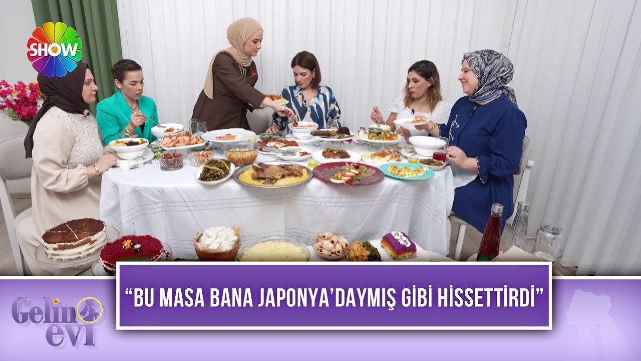 Nilay Gelin misafirlerini kendi elleriyle besliyor | Gelin Evi 1652. Bölüm