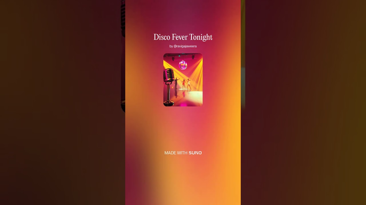 Disco Fever Tonight