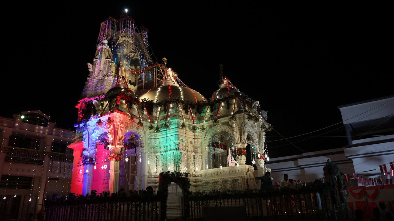 શ્રી કેસરિયા આદિનાથ દાદા ની ૧૨૫ મી ધ્વજારોહણ ત્રિન્હિકા મહોત્સવ નિમિતે ભવ્ય શોભાયાત્રા..