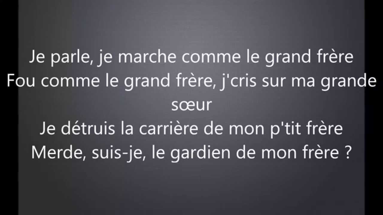 Seyfu - Suis-Je Le Gardien de mon frere avec Paroles/Lyrics
