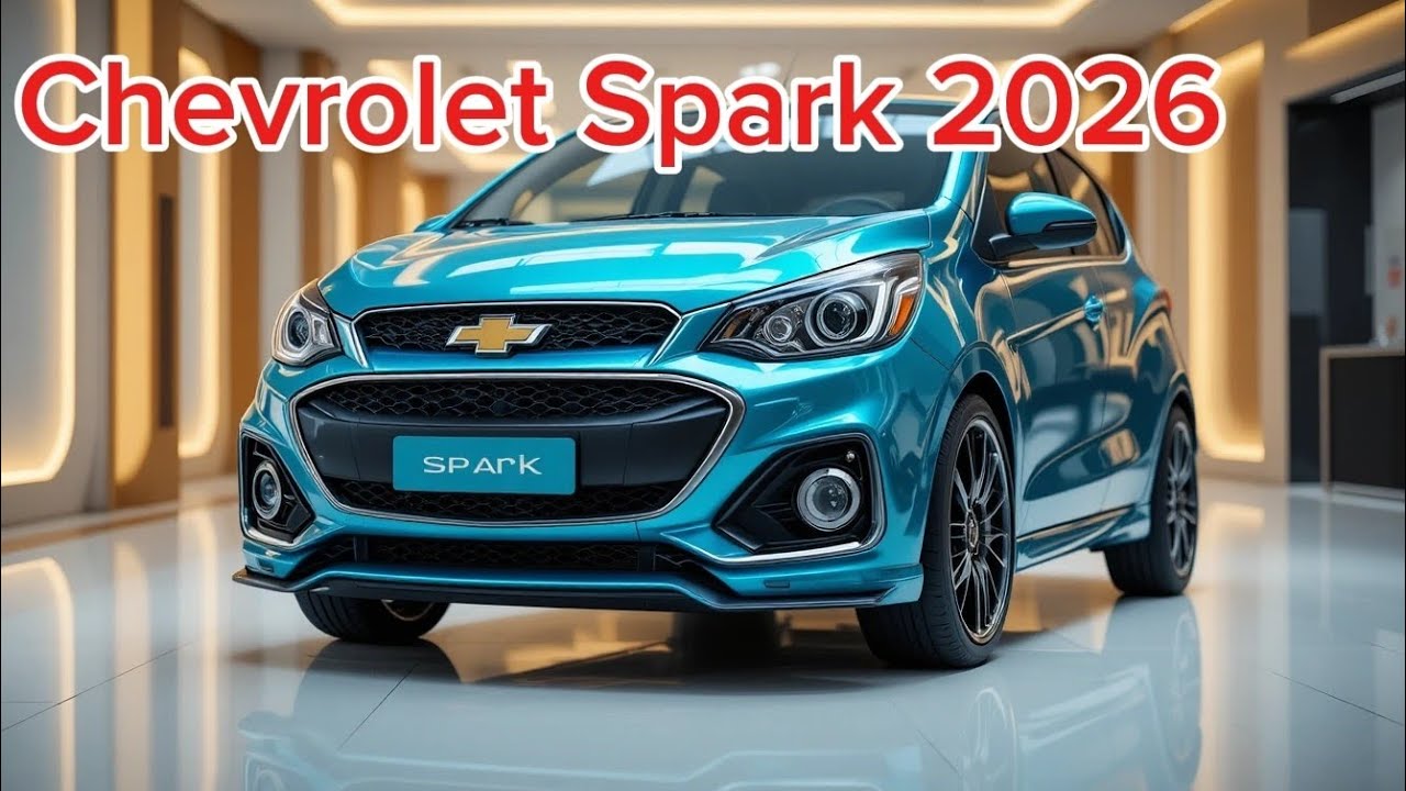 Chevrolet Spark 2026: Современный интерьер и идеальный городской автомобиль