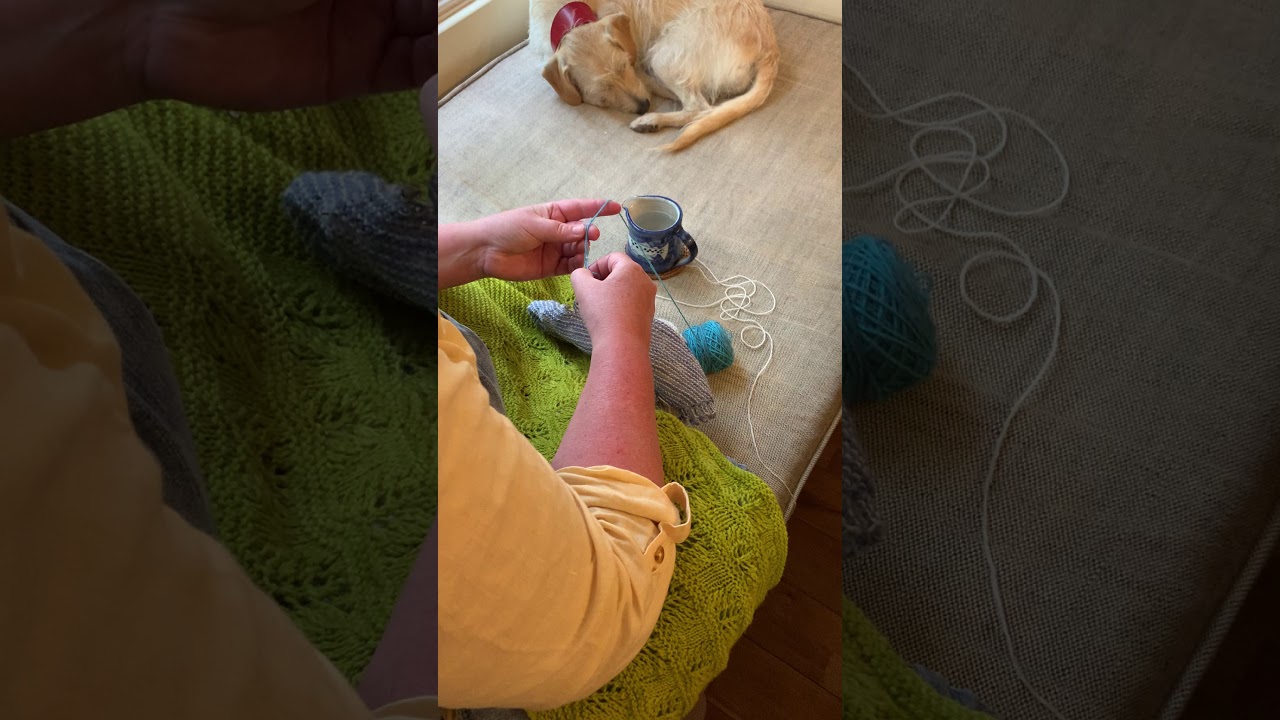 How to Spit-Splice two yarns together