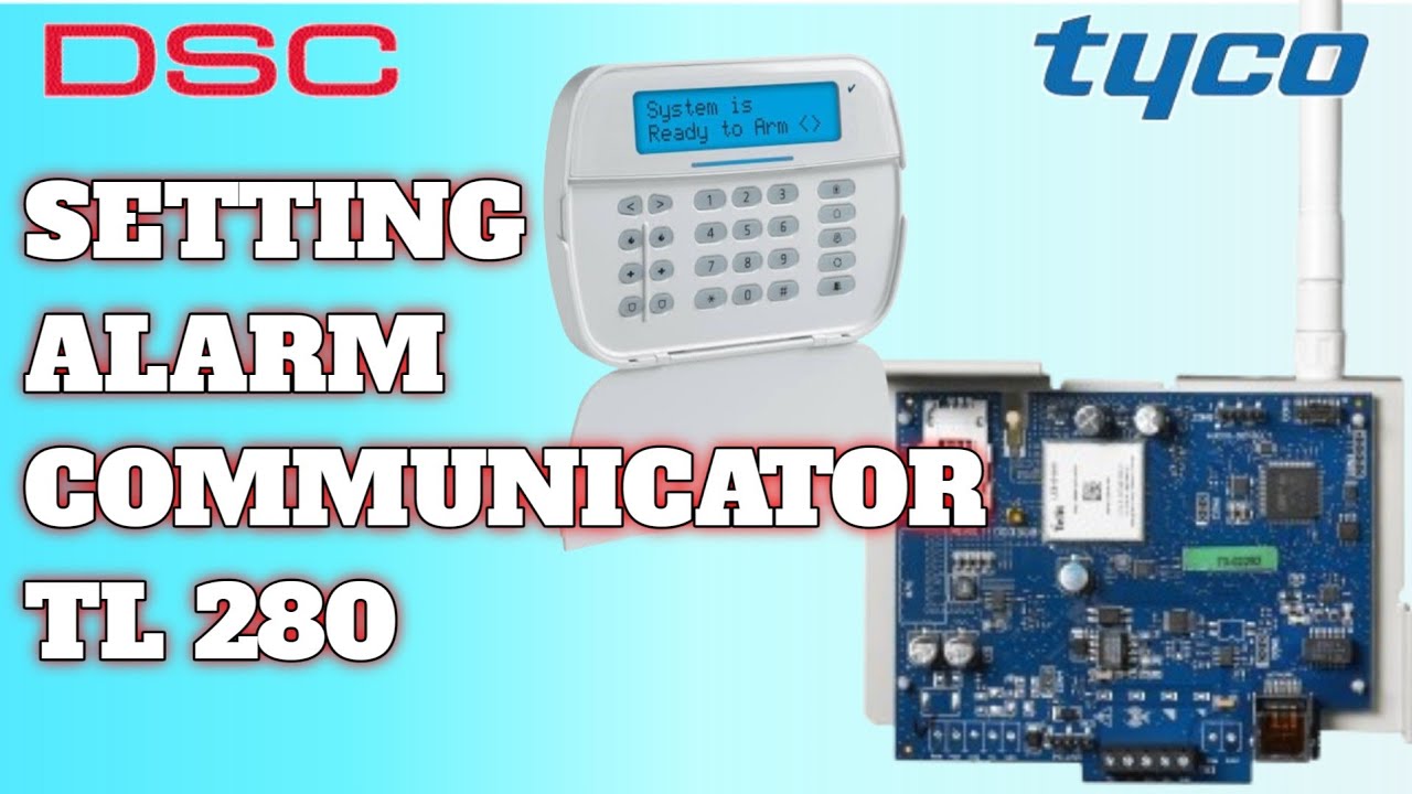 Setting TL280 (Internet Alarm Communicator) Menggunakan Keypad DSC NEO‼️