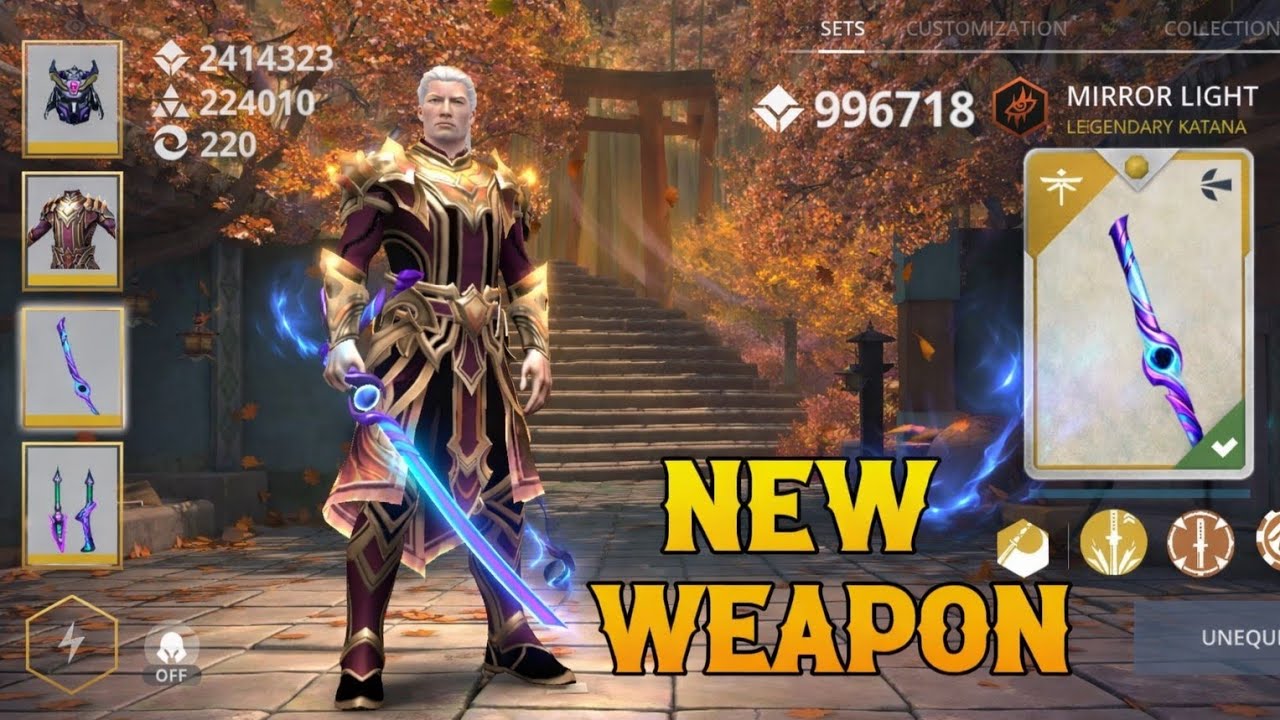 Shadow fight 3: I Unlock New Legendary Katana &bull; maze of immortality event