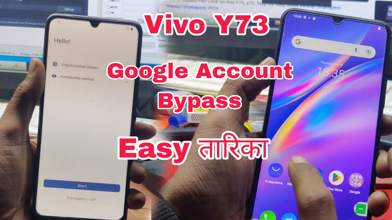 Google Account Bypass | गूगल लॉक कैसे हटाये  Vivo Y73 Frp Bypass tested by @tg_shivam
