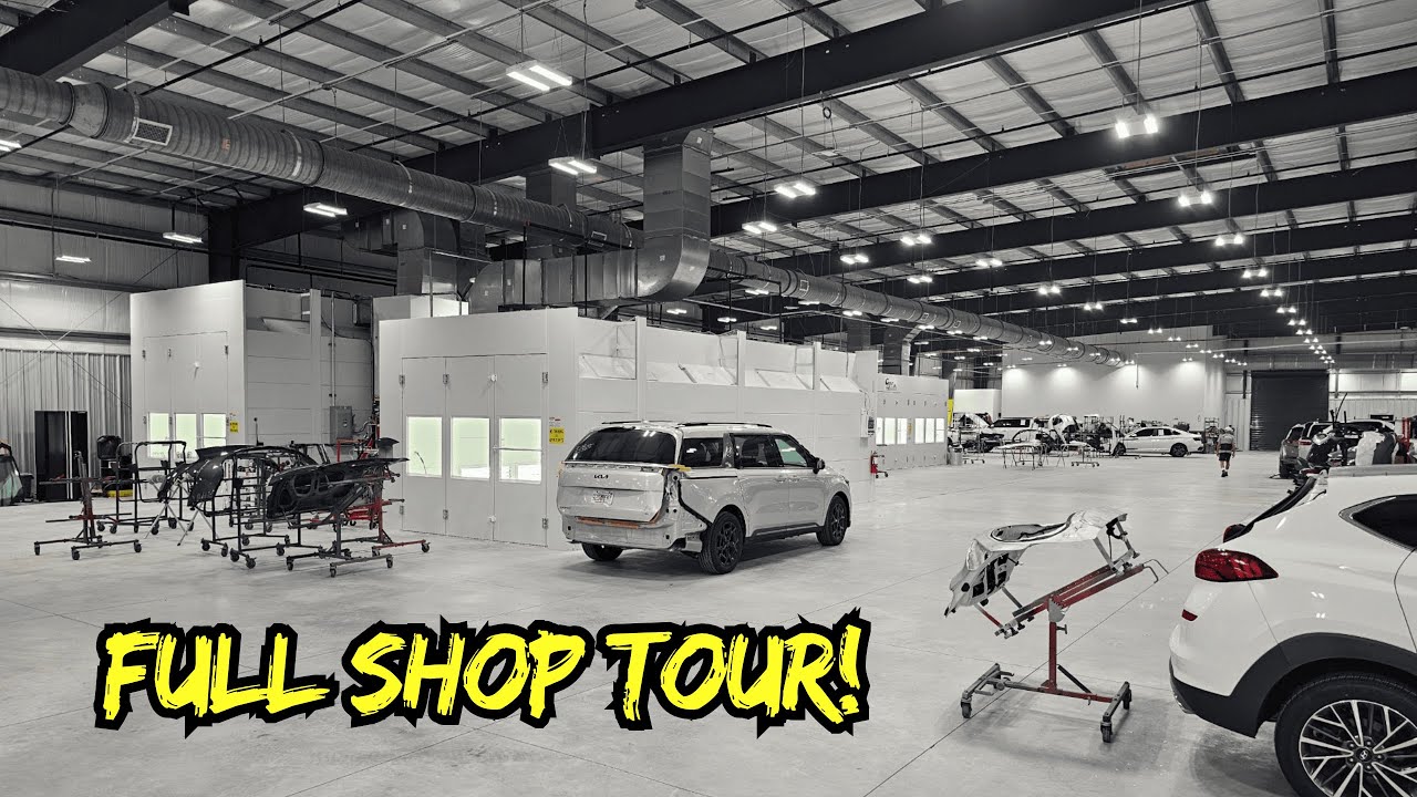 Full Tour of Our New State-of-the-Art Body Shop
