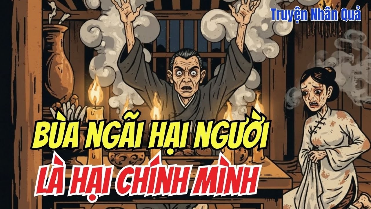 Chuyện Nhân Quả: Bị Phản Bội, Vợ Theo Thầy Bùa Trả Thù – Nghiệp Báo Rùng Mình