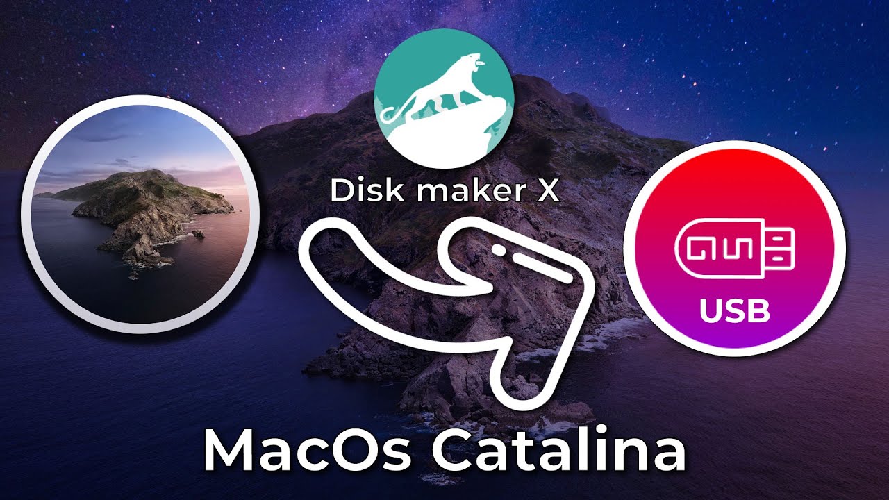 How to create a Bootable USB for Mac OS X Catalina with Disk Maker X
