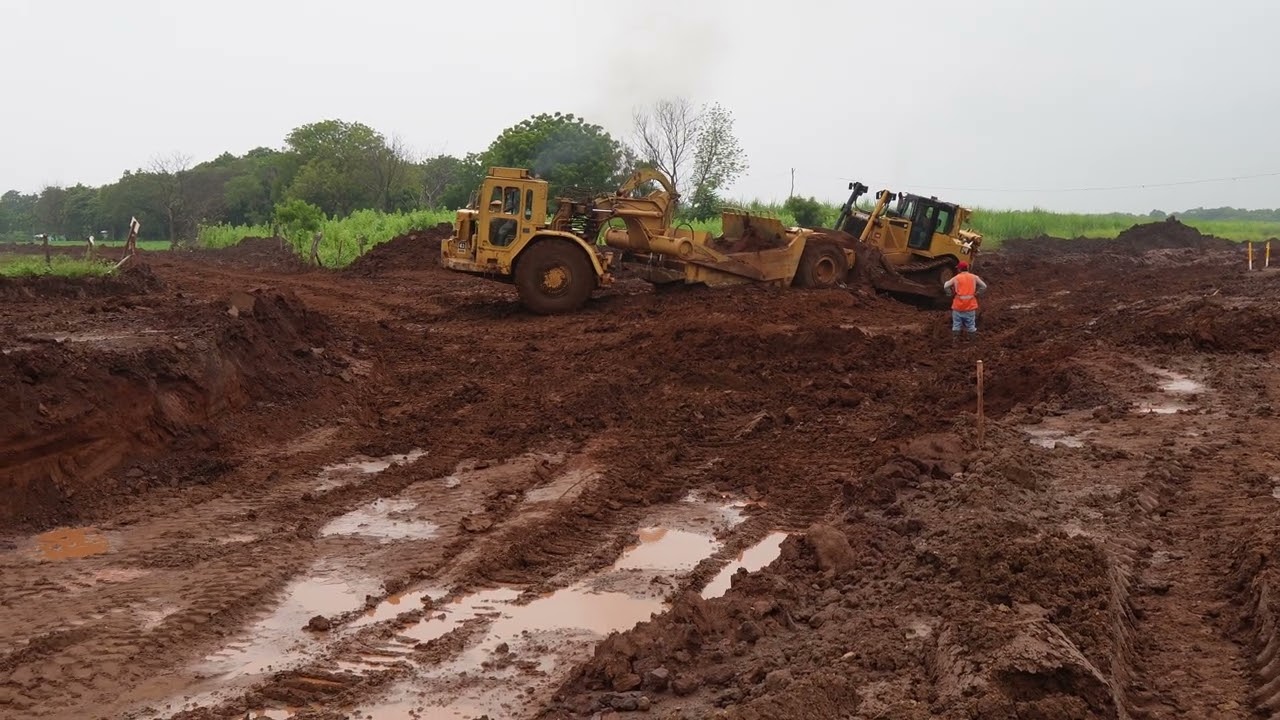 Nicaragua Coastal Highway Construction at Playa Mariana