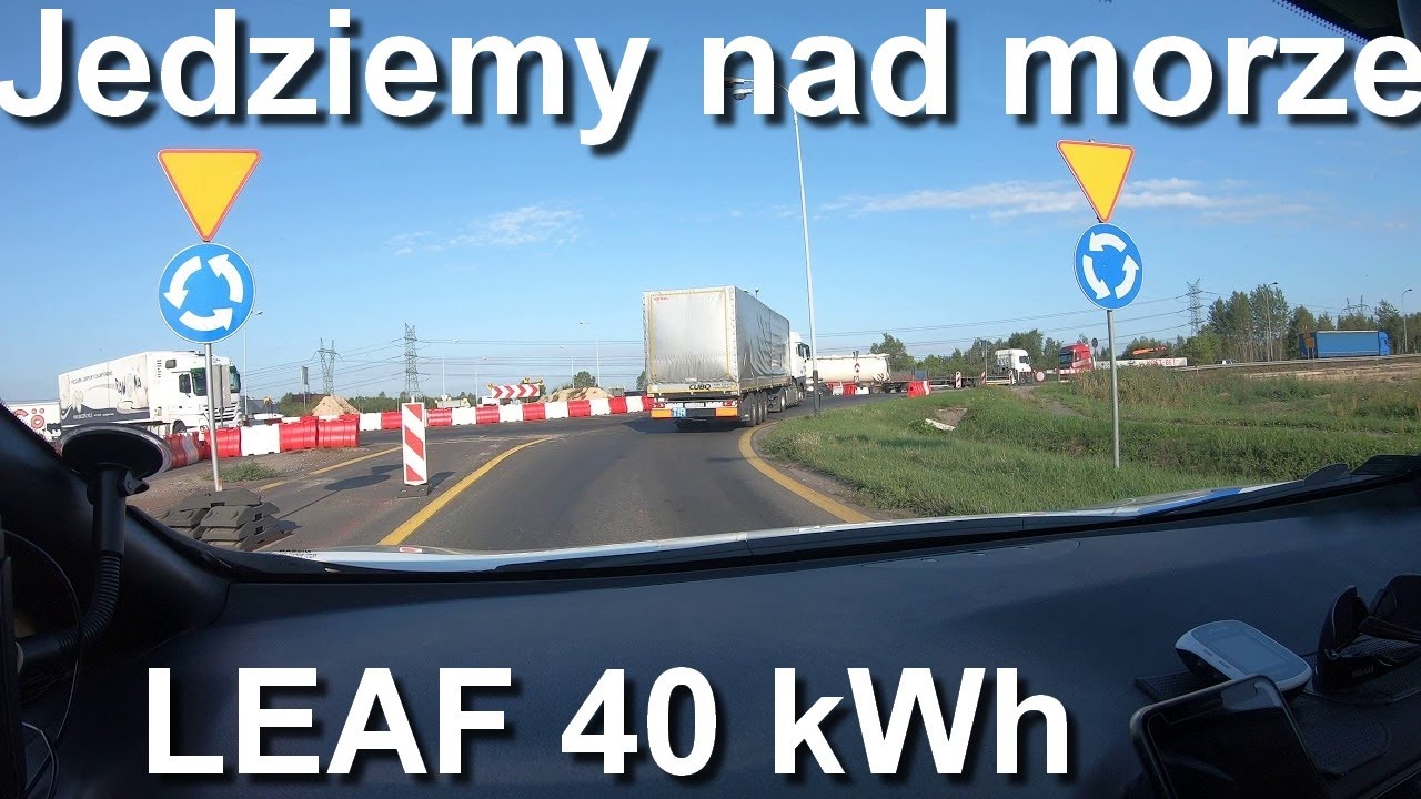 Bałtyk Test Jedziemy nad morze Leaf 2 40kWh