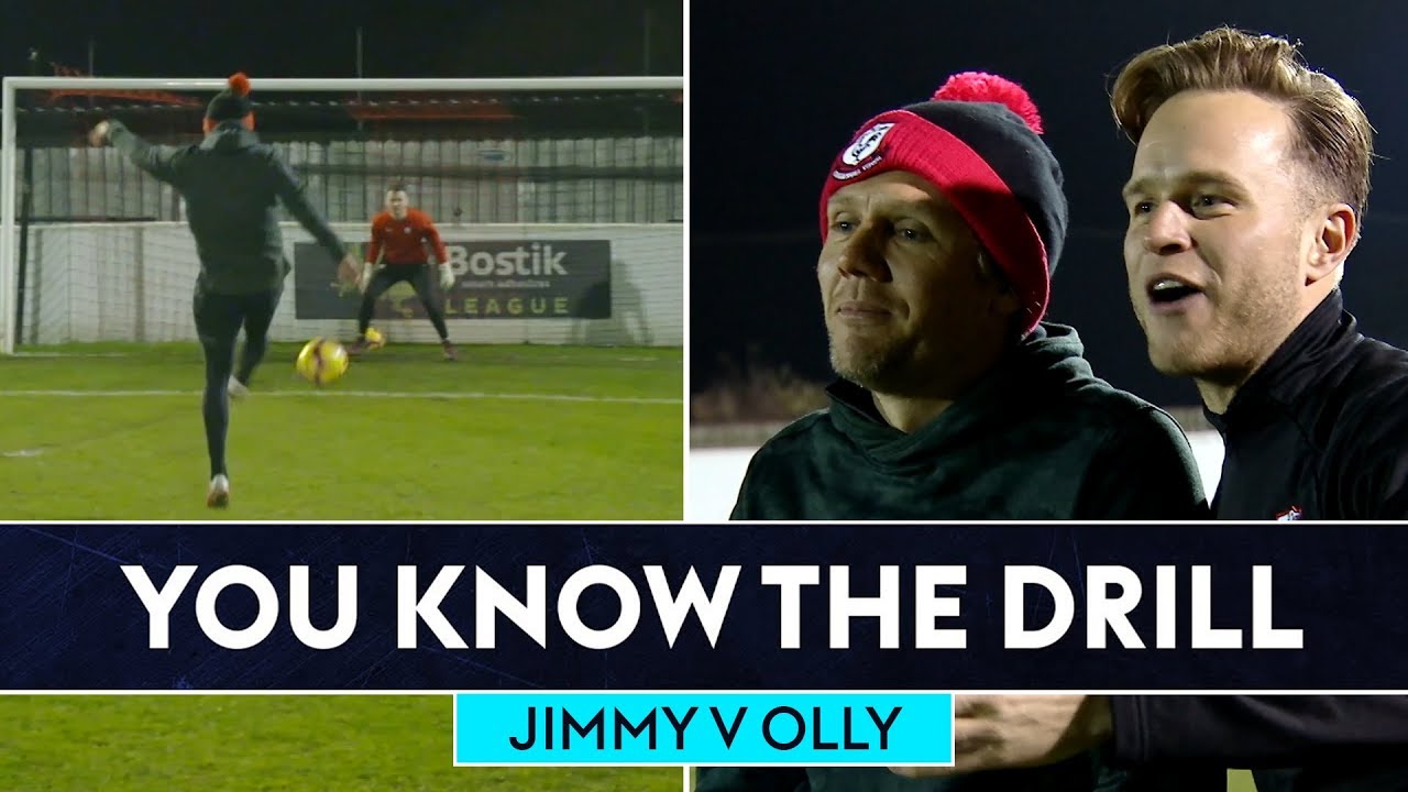 Jimmy NAILS the scissor kick! | Jimmy Bullard vs Olly Murs | You Know The Drill
