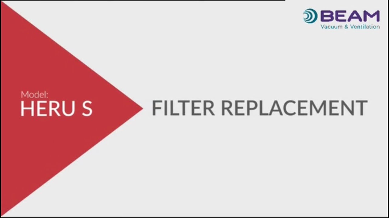 BEAM Axco HERU NG Model S Filter Replacement