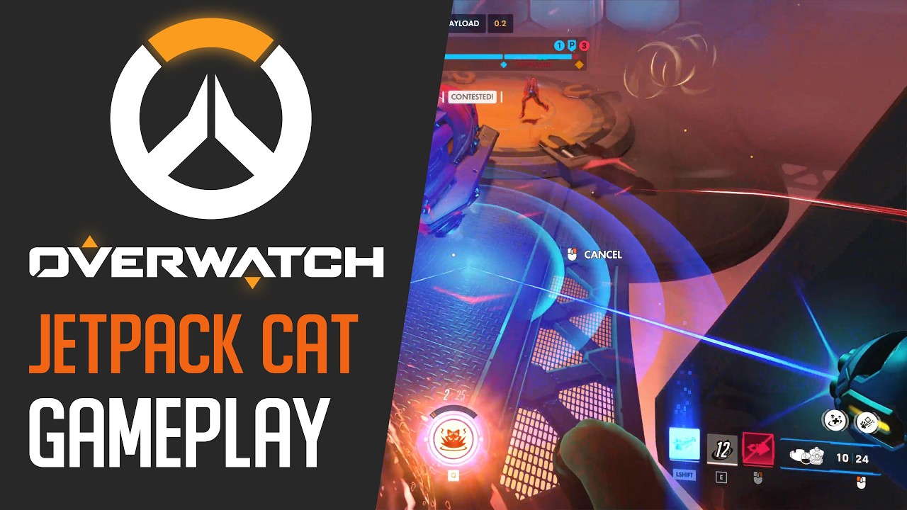 Overwatch | Jetpack Cat New Hero