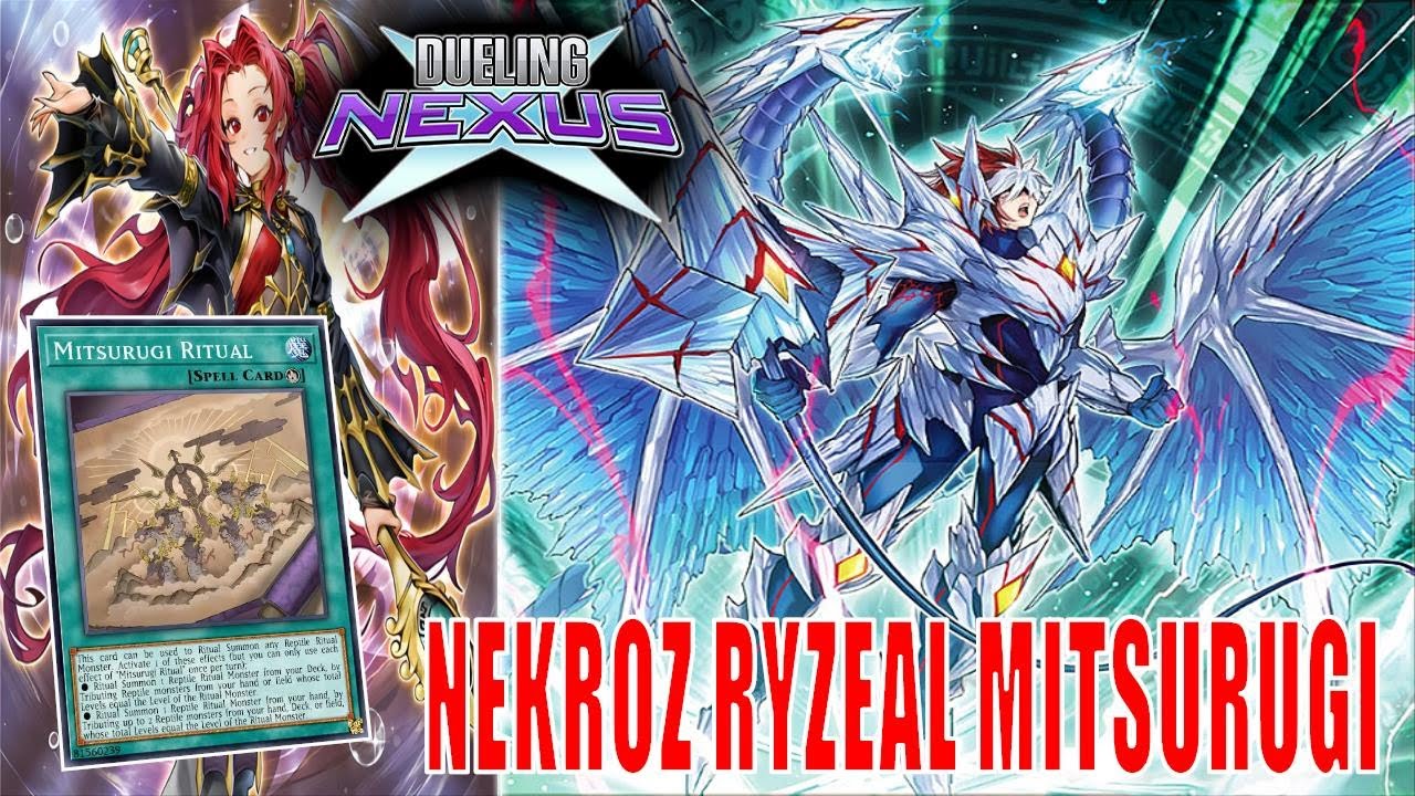 Nekroz Ryzeal Mitsurugi Deck September 2025 | Dueling Nexus | Gameplay 🕹️ & Decklist ✅