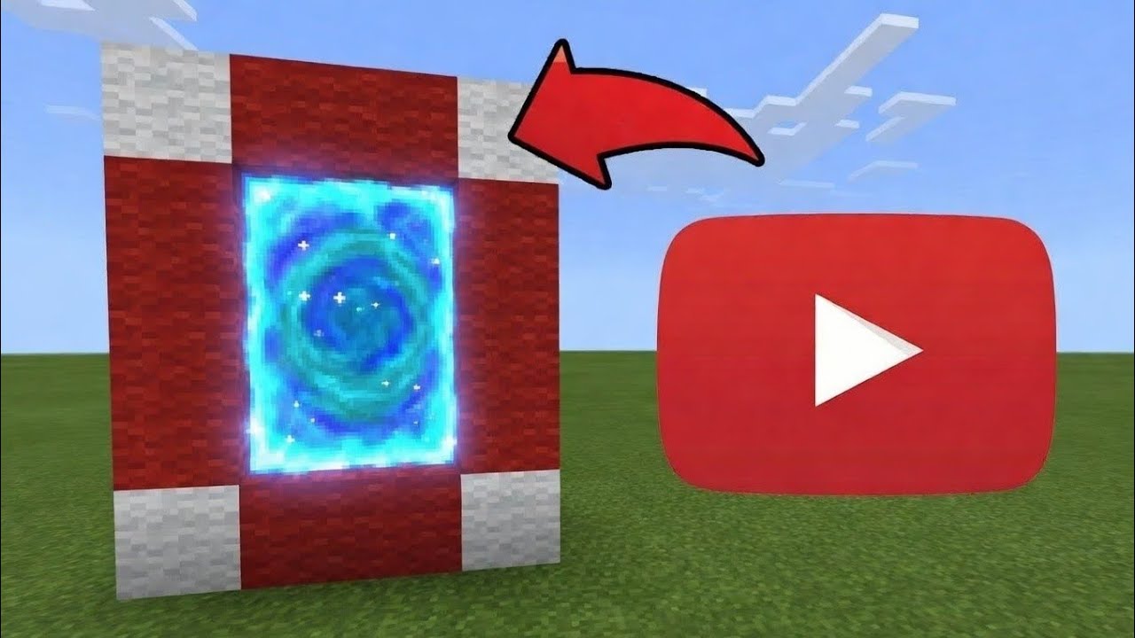 How To Make Portal To YouTube in Minecraft!
