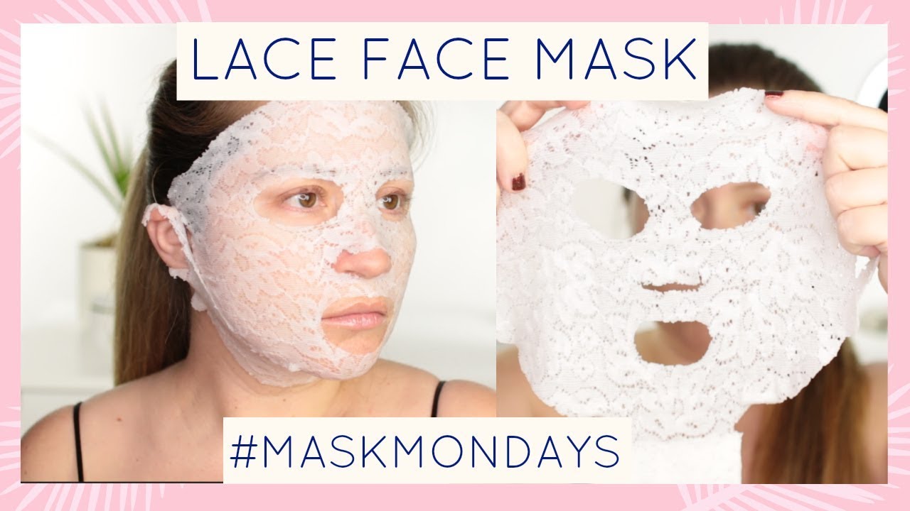 LACE FACE MASK | MASKING MONDAYS
