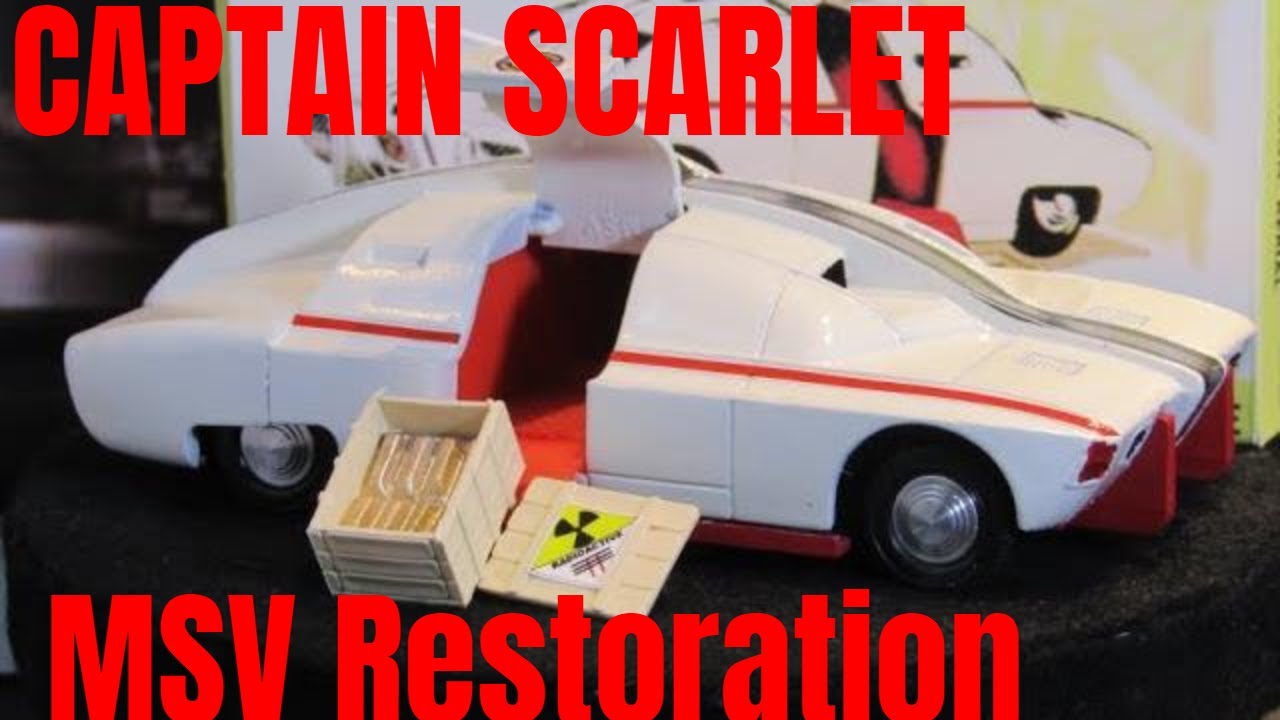 DINKY Captain Scarlet MSV Restoration model 105 circa 1970