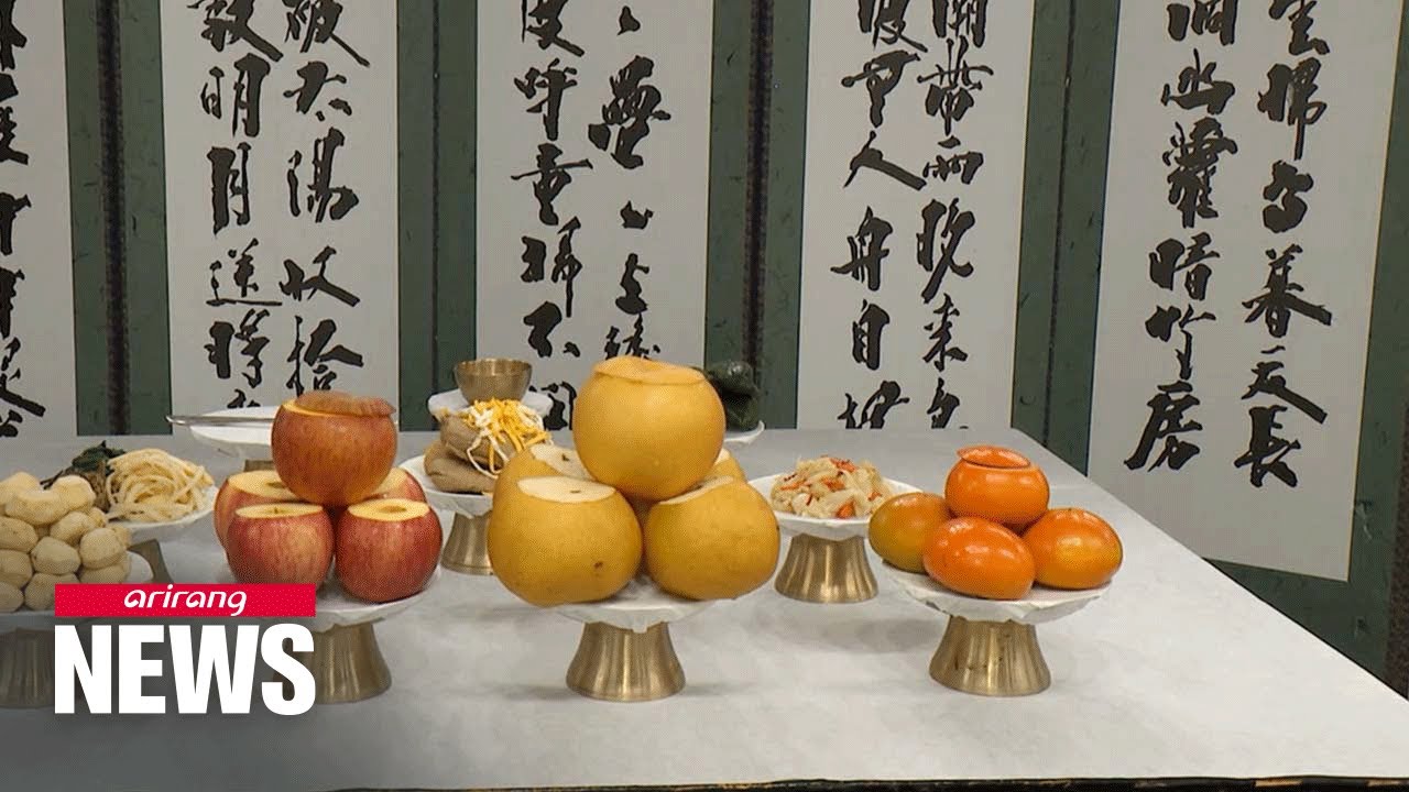What the Chuseok Charye table means and how it's changing