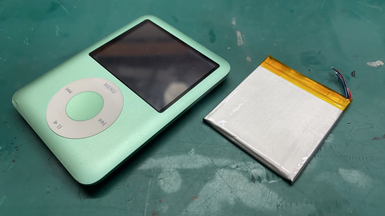 iPod nano 第3世代 A1236 バッテリー修理やり方