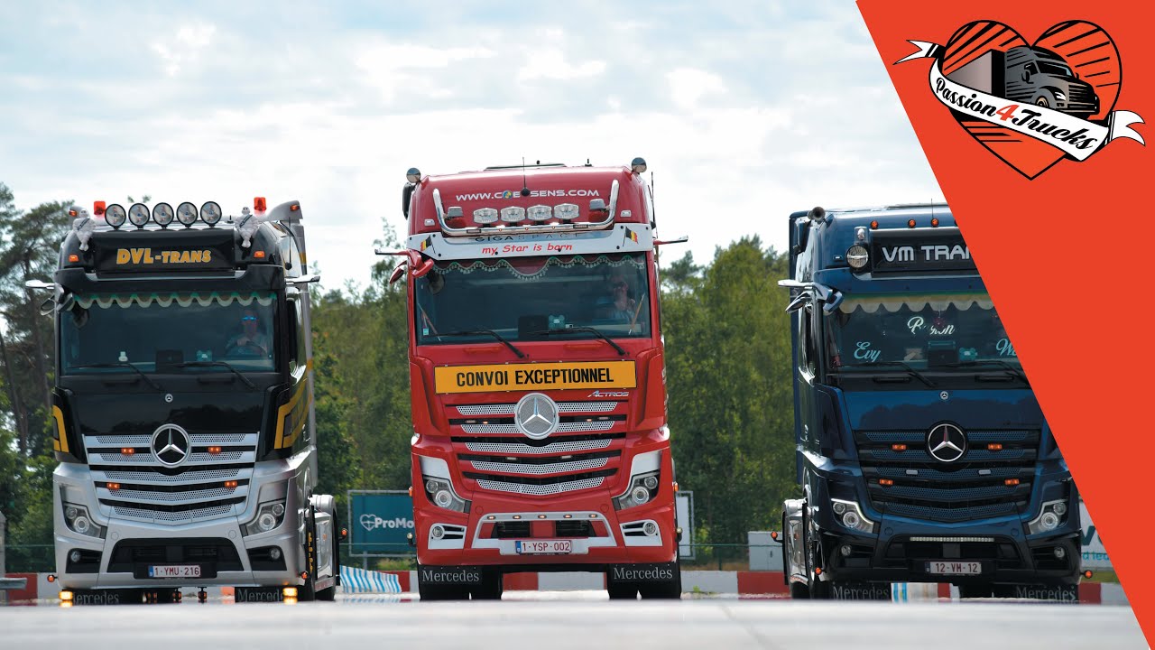Dé Mooiste Mercedes-Benz Truck van België 2021 (finale @Circuit Zolder) - Passion4Trucks Roadshow