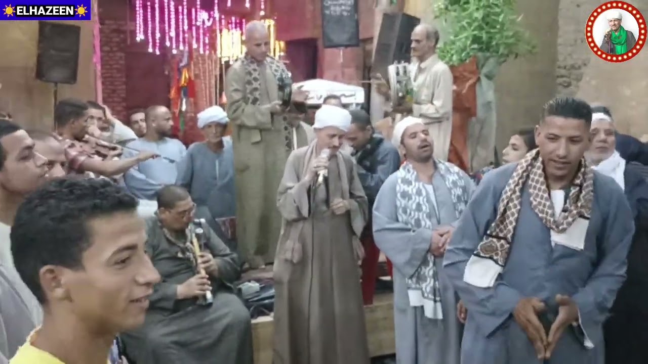 شاهد واستمتع مع الشيخ رجب الحزين☀ من مولد الشيخ درويش☀ بالفنت☀ محافظة بني سويف ☀