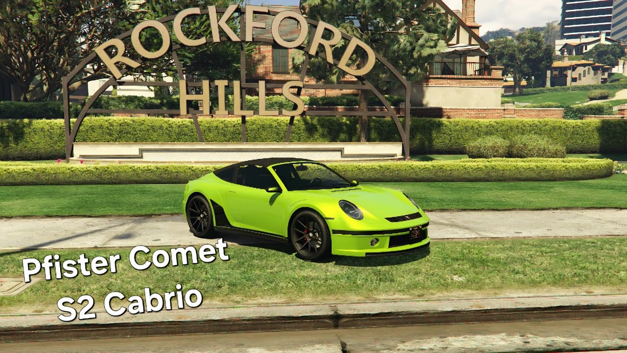 GTA V Online | Stealing The Pfister Comet S2 Cabrio