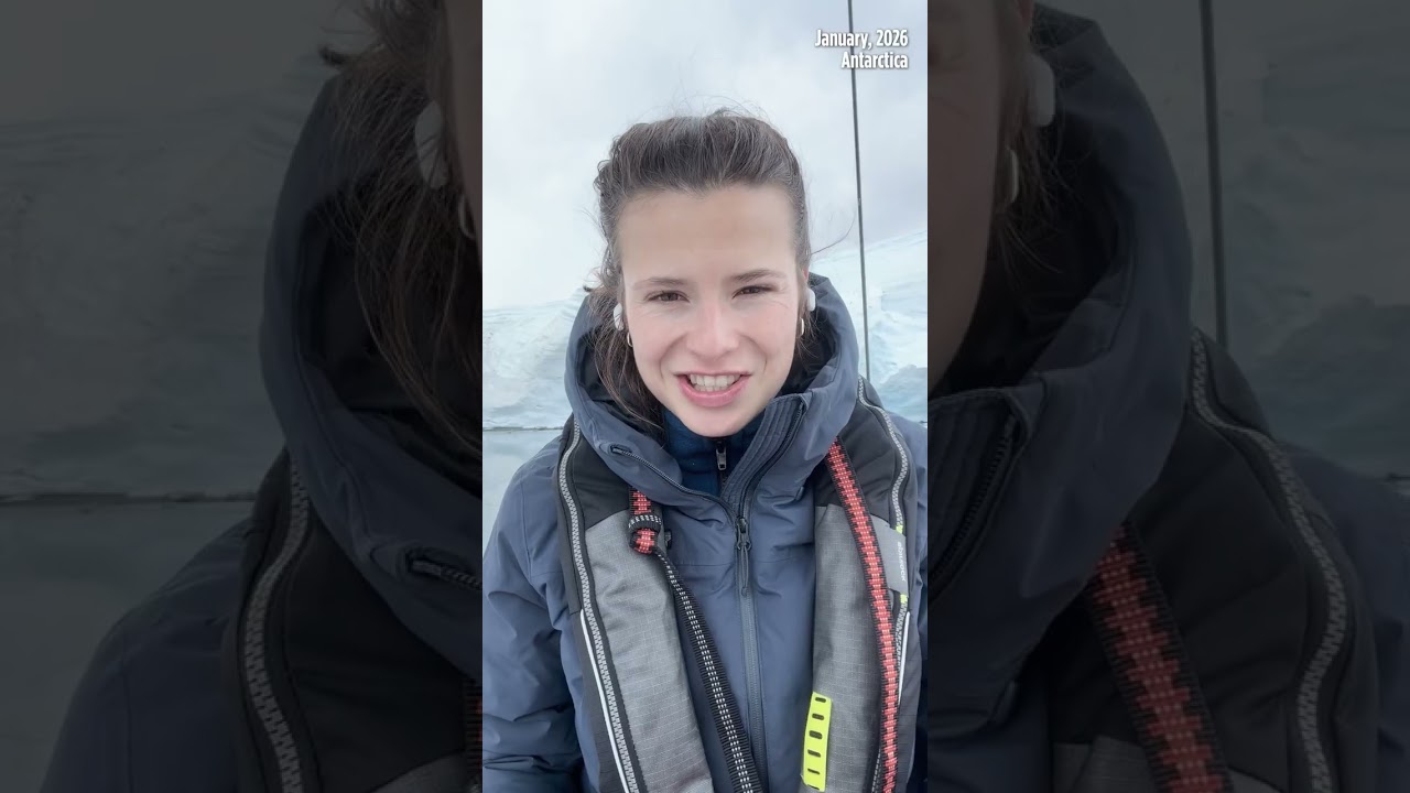 Climate Activist in Antarctica