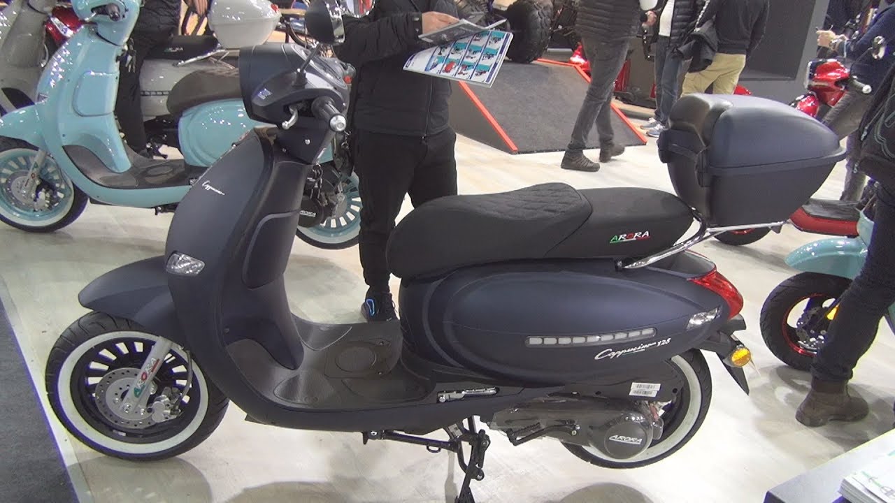 Arora Cappucino 125 (2020) Exterior and Interior