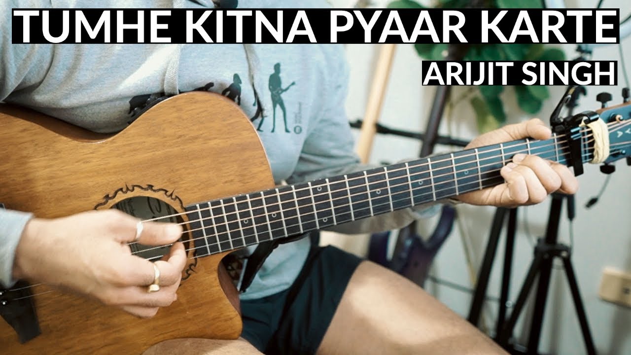 Tumhe Kitna Pyaar Karte - Bawaal | EASY Guitar Chords | Arijit Singh