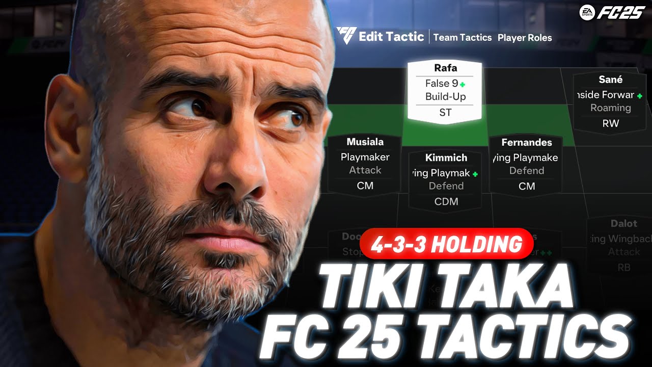 MASTERING THE ULTIMATE 4-3-3 TIKI TAKA TACTICS IN FC 25