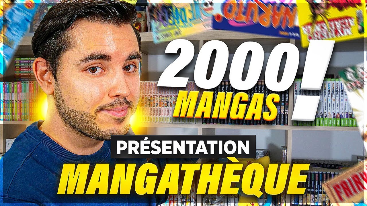 Ma MANGATHÈQUE 2023 avec +2000 MANGAS !