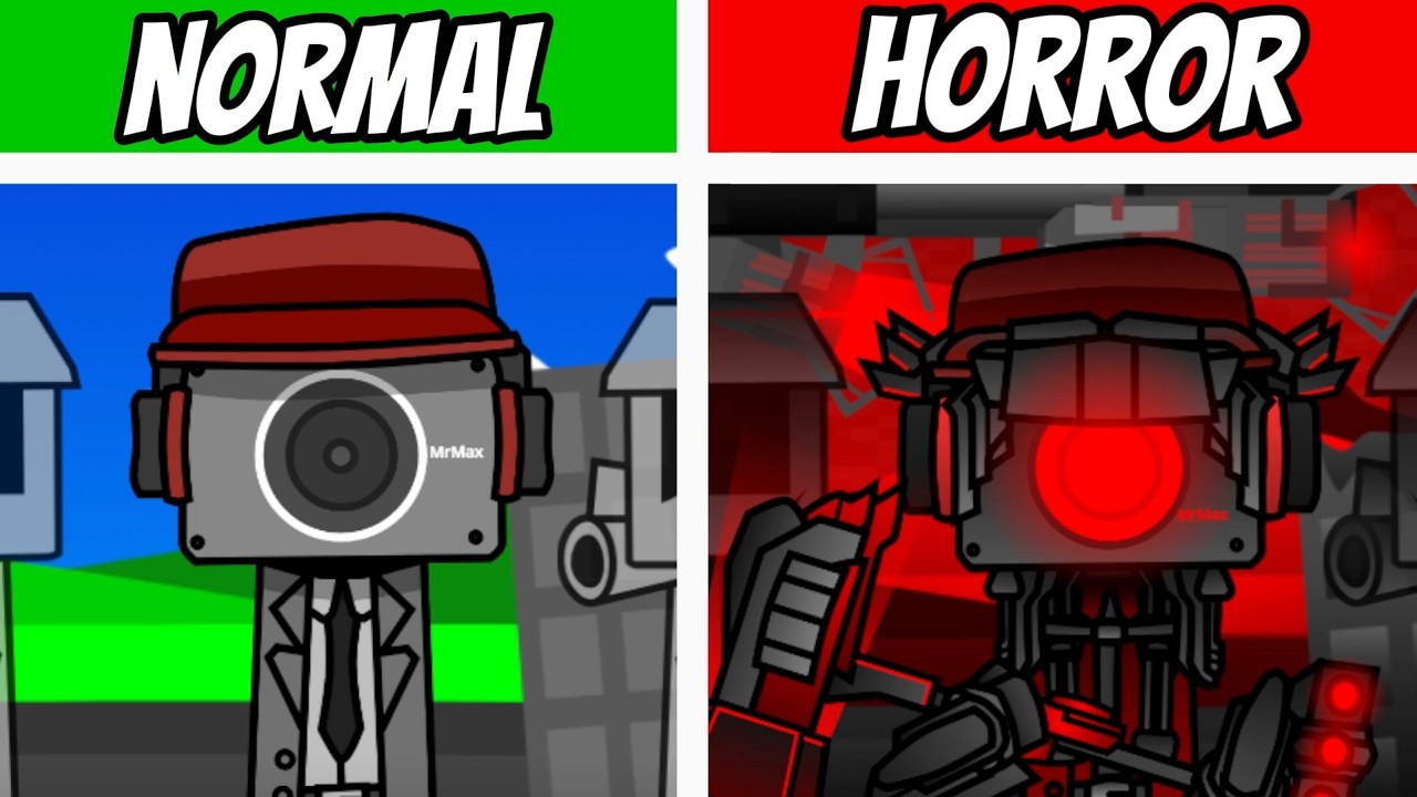 Incredibox Sprunki Skibidi Toilet Remake 6 Normal VS Horror