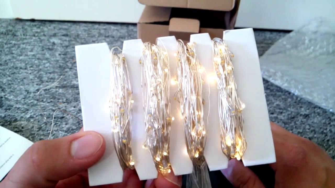 Solar Lichterkette mit Kupferdraht 200 LEDs Ankway