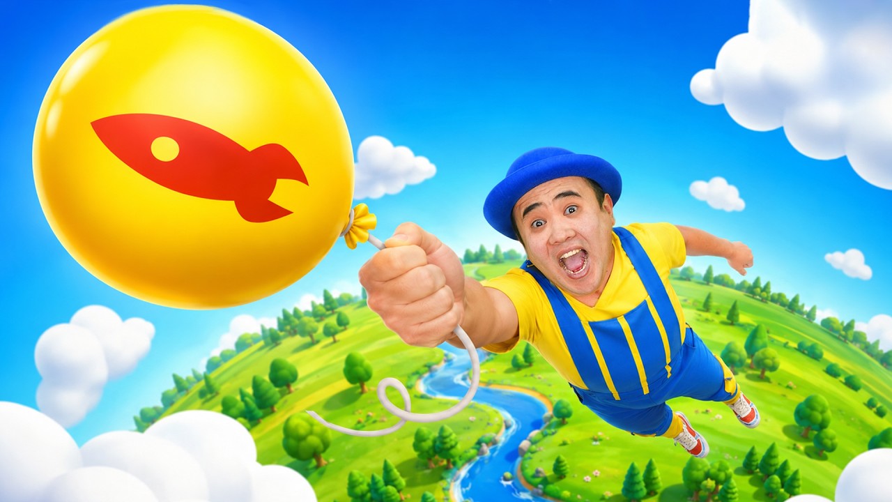 Разноцветные воздушные шарики с сюрпризом 🎈 | Детские песенки TigiBoo