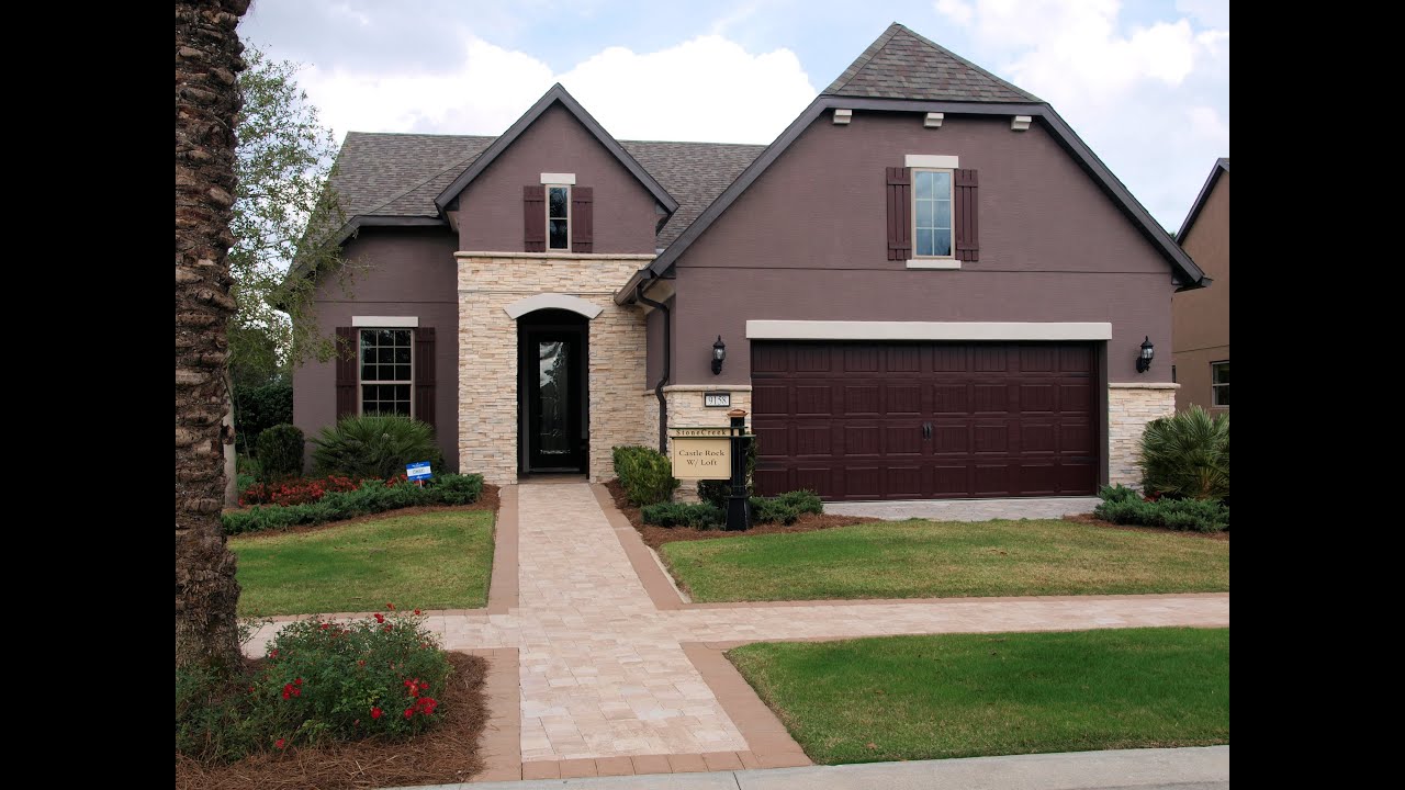 Del Webb's model home Castle Rock with Loft at Stone Creek Ocala Florida
