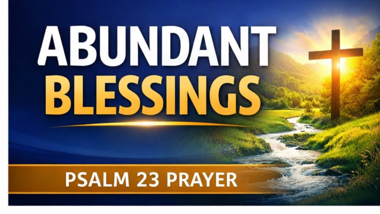 Psalm 23 Prayer for Abundance, Peace, and Divine Guidance