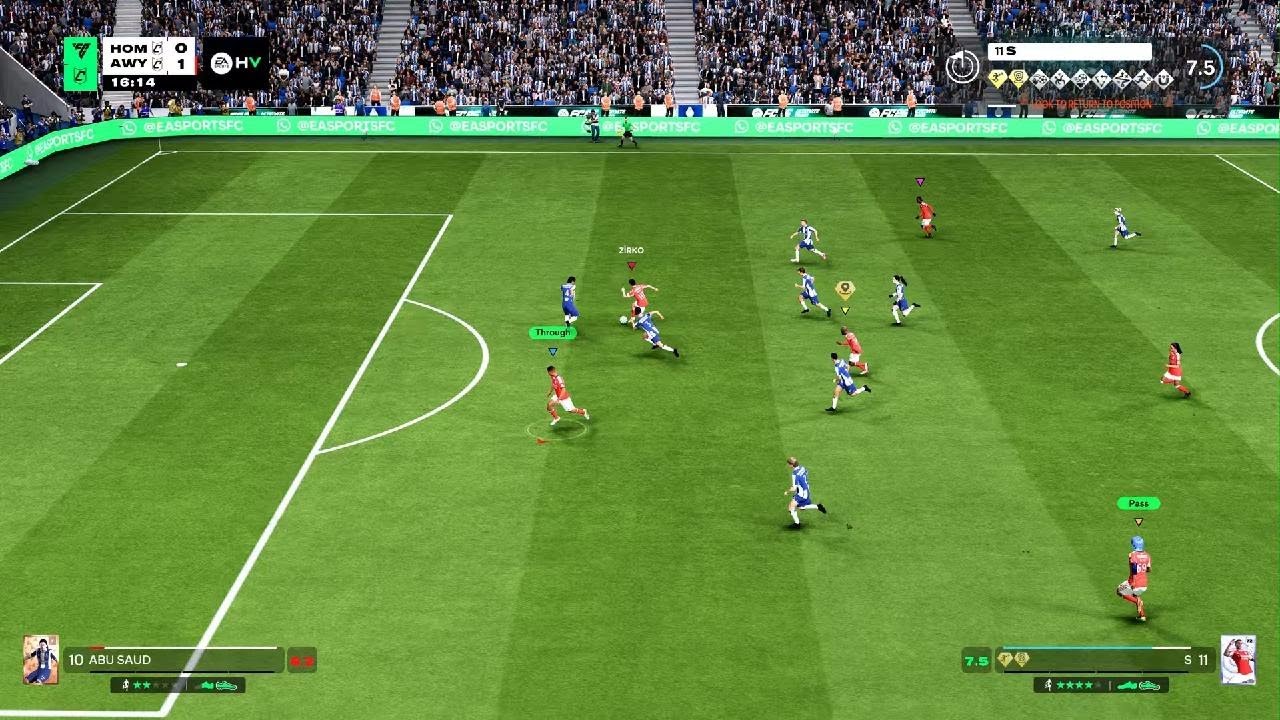 FC26 Clubs match