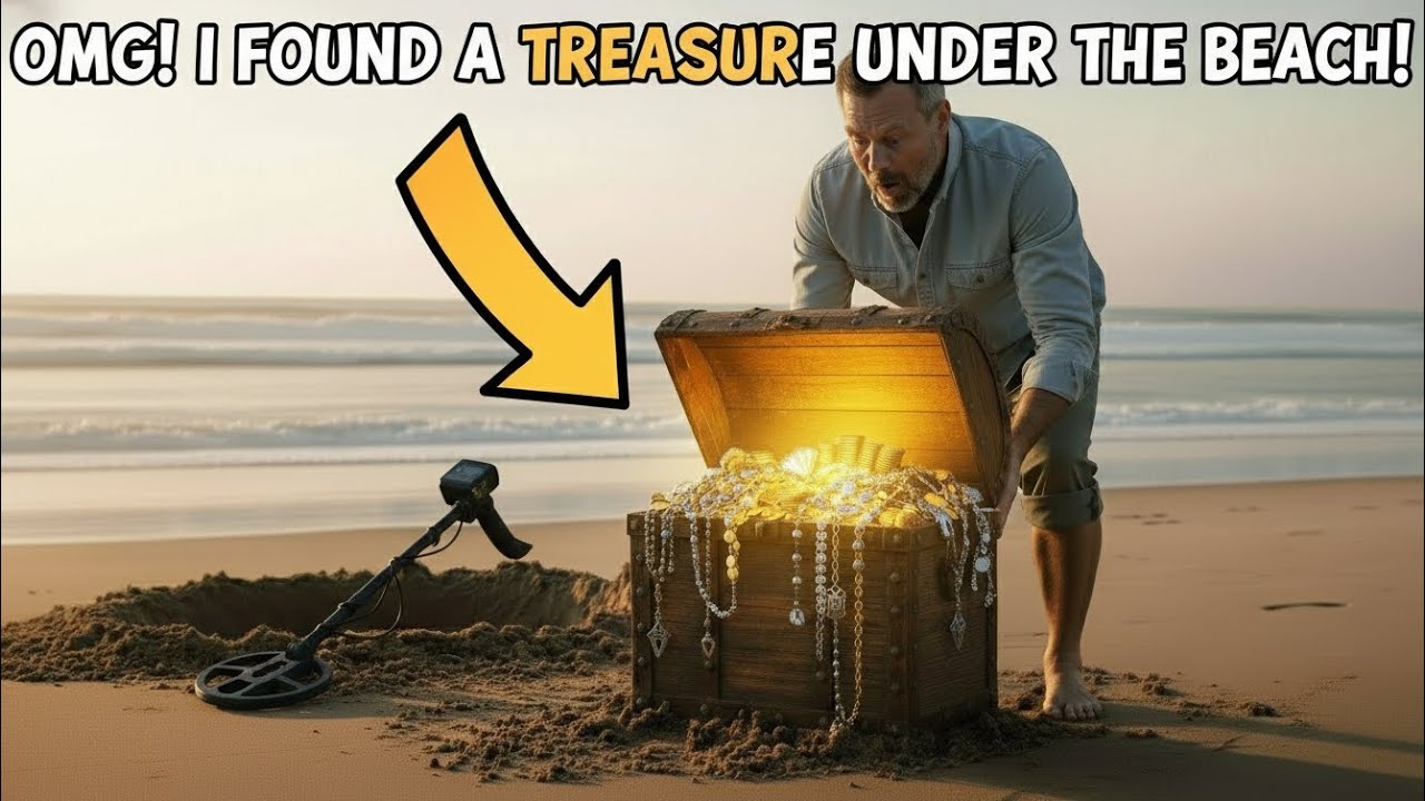 From Sand to Gold: Real Treasure Discovery on the Beach!