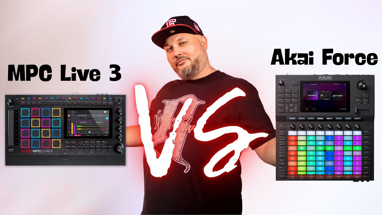 Akai MPC Live 3 против Akai Force