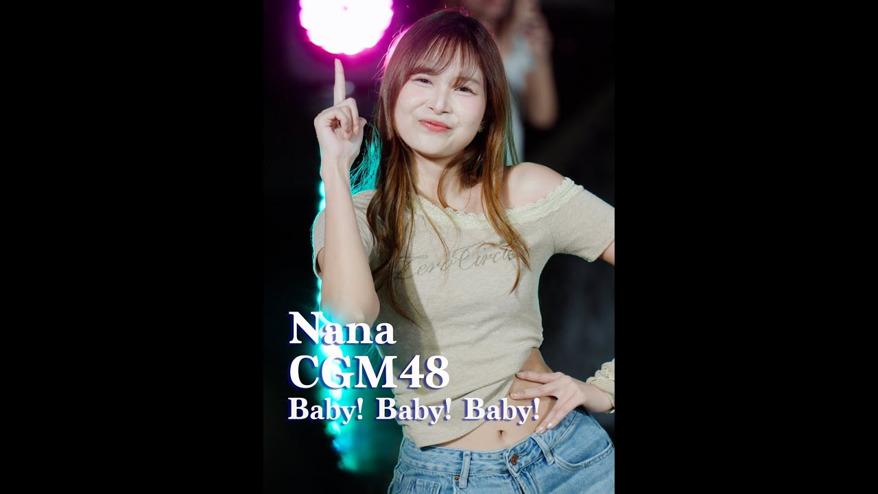 [4K Fancam] Nana CGM48 - Baby! Baby! Baby! (Busking Performance 18/1/26)