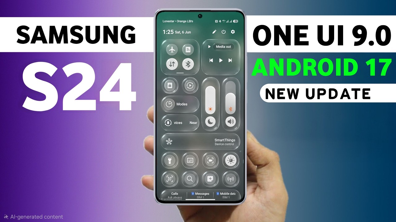 Samsung S24 One UI 9.0 Android 17 Update Release Date | S24 New Update #samsungs24