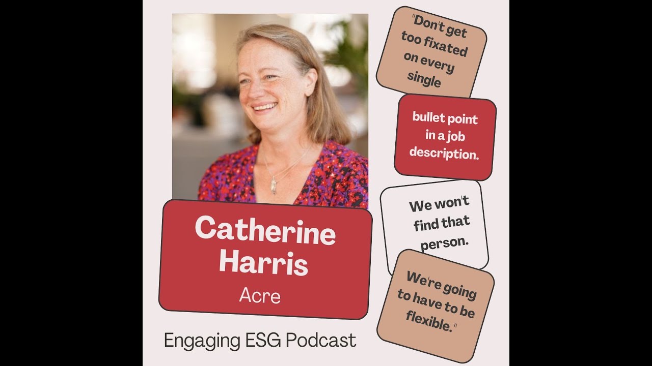 Purple Unicorns: The Hunt for Sustainability Talent with Catherine Harris + Richard Kent